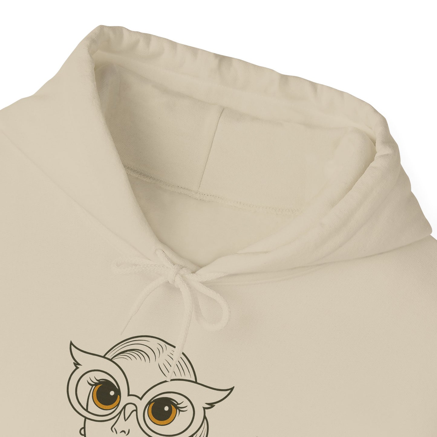 I Am a Hoot Hoodie | Funny Retro Owl Glasses Sweatshirt | Cozy Graphic Hoodie for Book Lovers and Teachers Feel Good