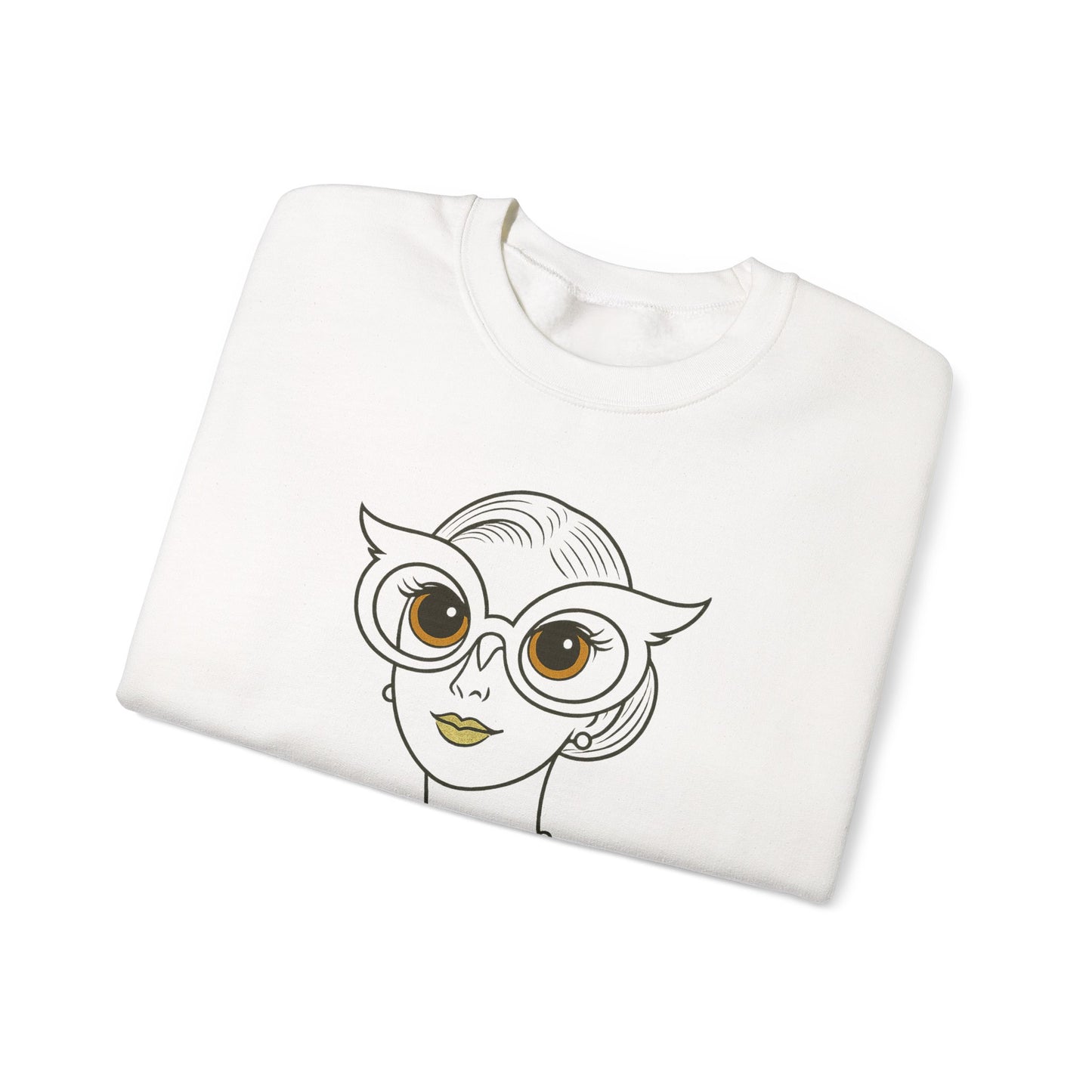 I Am a Hoot Sweatshirt | Funny Retro Owl Glasses Crewneck | Quirky Gift for Book Lovers, Teachers, Friends Feel Good