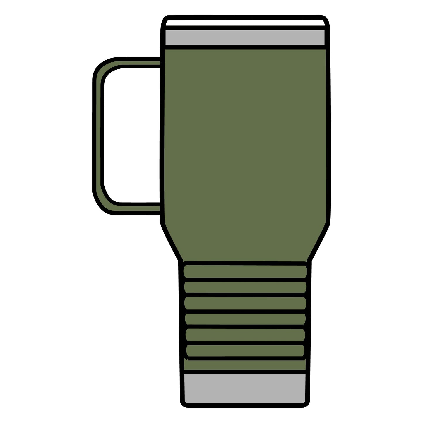 Fishing Travel Mug - 20oz, Outdoor Coffee Cup, Fisherman Gift, Portable Insulated Mug, Adventure Travel Tumbler Fishing is Life