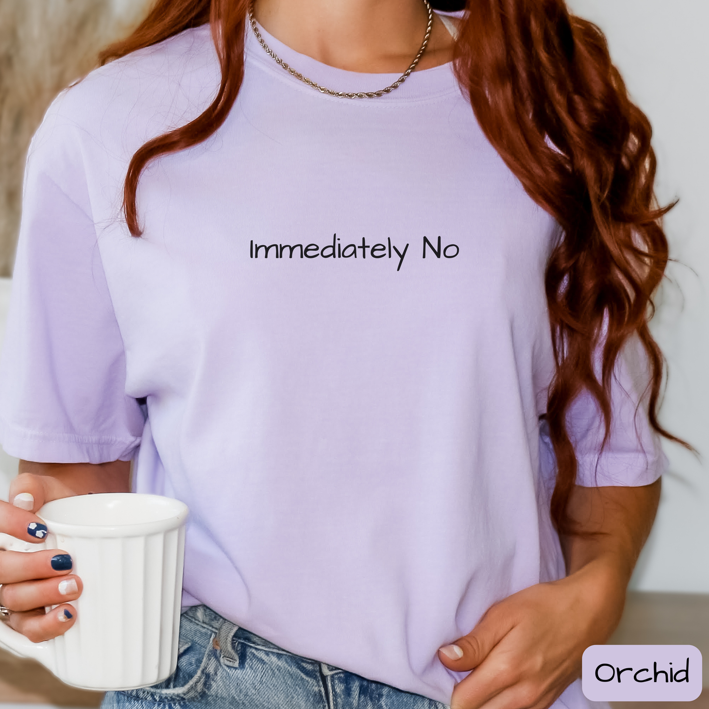 Immediately No Shirt – Funny Sarcastic T-Shirt for Adults with Attitude, Trending Tee