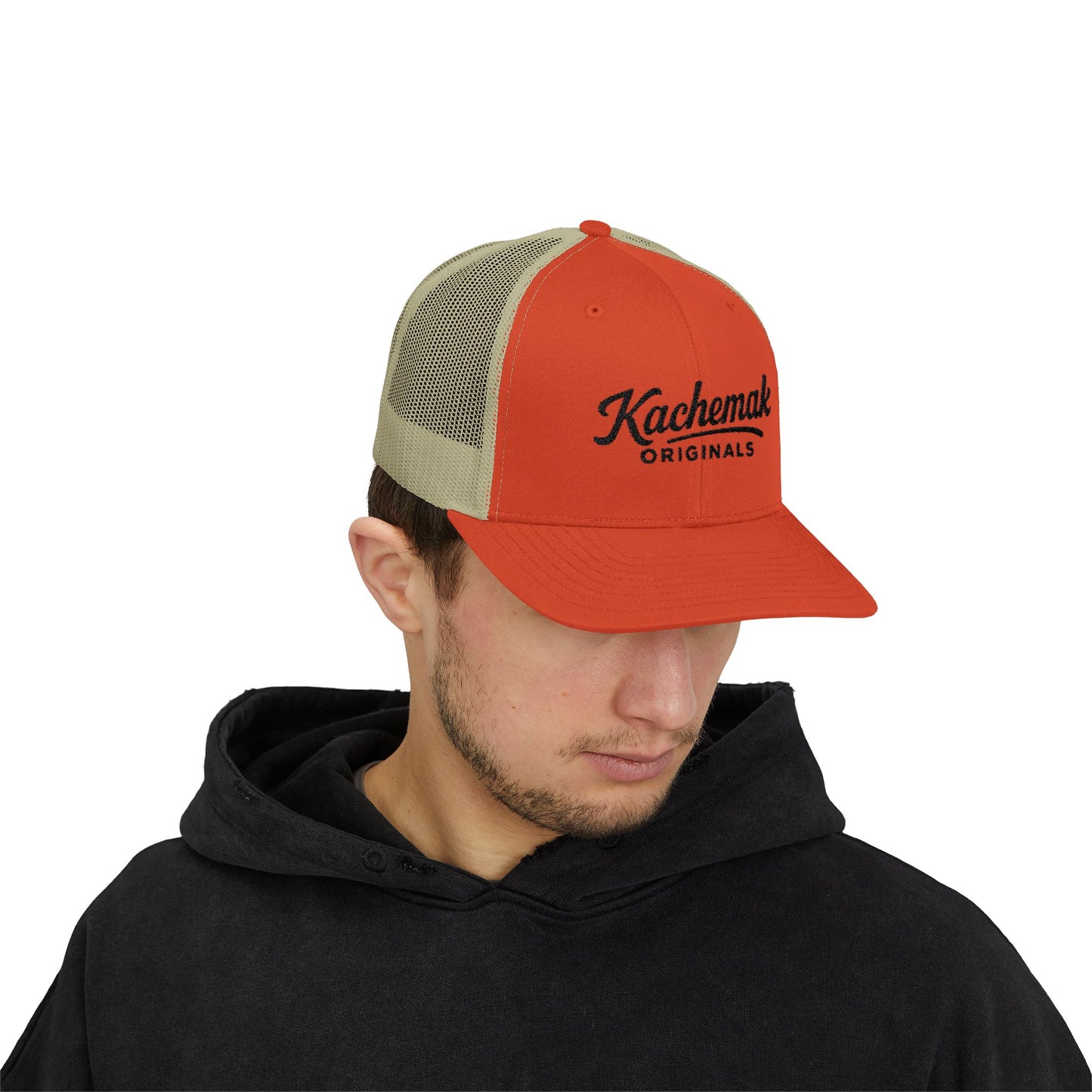 Kachemak Originals Snapback Trucker Cap, Stylish Outdoor Hat, Perfect Gift for Adventurers, KO Select