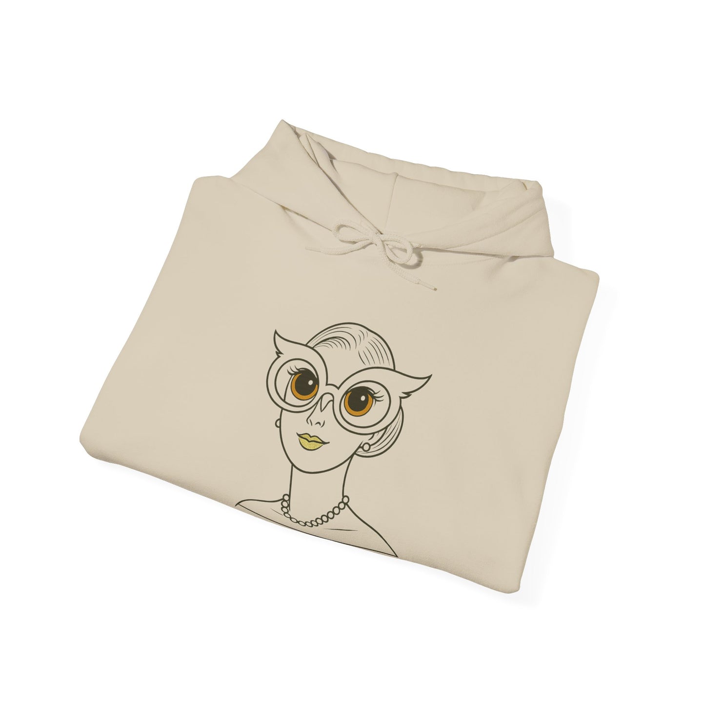 I Am a Hoot Hoodie | Funny Retro Owl Glasses Sweatshirt | Cozy Graphic Hoodie for Book Lovers and Teachers Feel Good