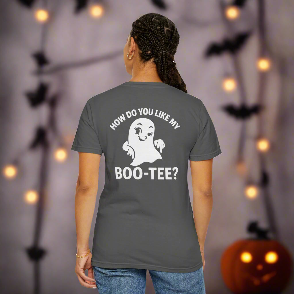 Funny Ghost Halloween Shirt | How Do You Like My Boo-Tee | Cute Spooky Tee, October Costume Party Shirt, Punny Ghost Shirt