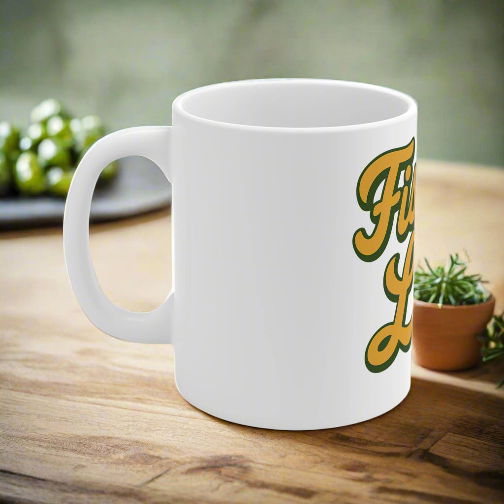 Fishing Is Life Mug - Perfect for Anglers, Coffee Lovers, Gifts for Father's Day, Outdoor Enthusiasts, and Fishing Trips