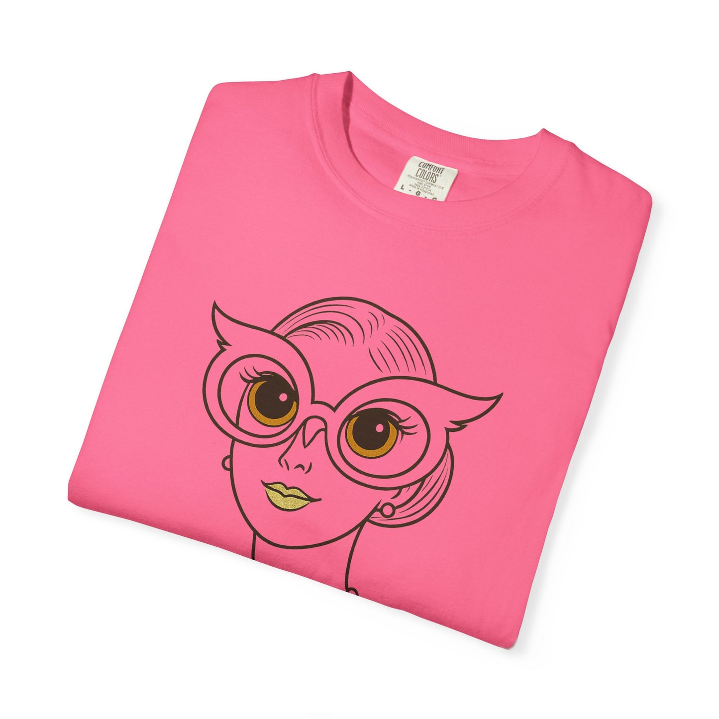 I Am a Hoot T-Shirt | Funny Retro Owl Glasses Tee | Quirky Graphic Shirt for Book Lovers and Teachers Feel Good