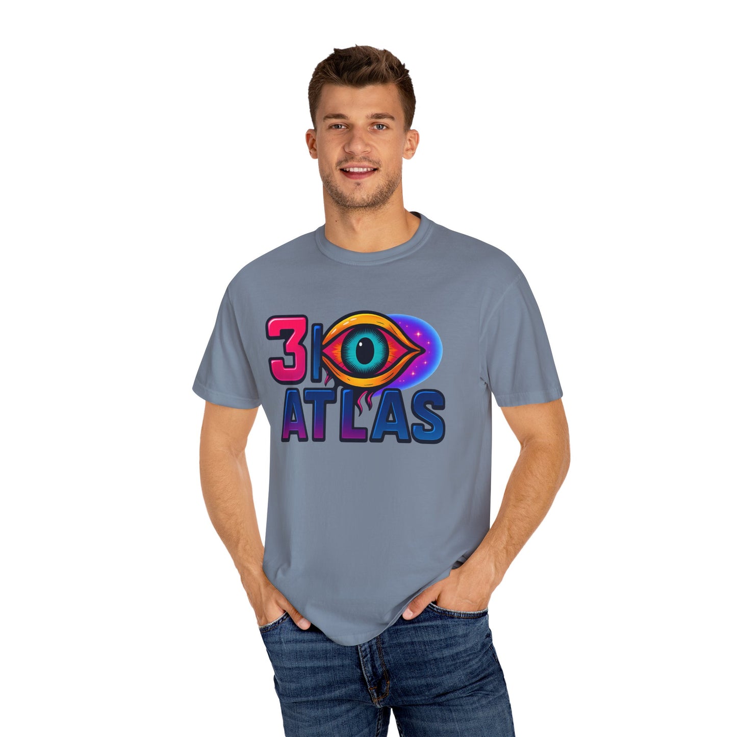 3i/Atlas Graphic Tee – Cosmic Alien Eye Shirt, Trippy Space T-Shirt, Space Enthusiast, Trending,