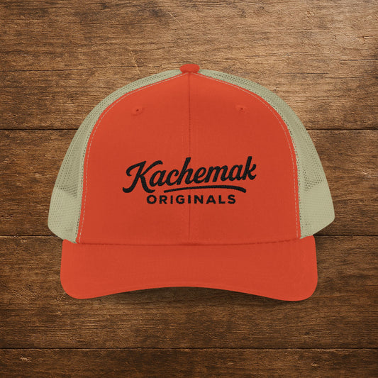 Kachemak Originals Snapback Trucker Cap, Stylish Outdoor Hat, Perfect Gift for Adventurers, KO Select