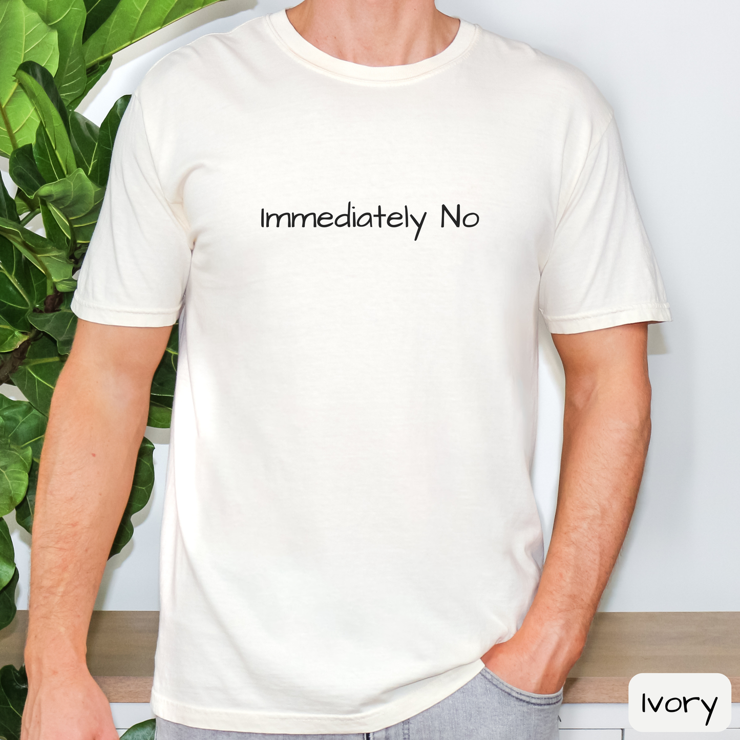 Immediately No Shirt – Funny Sarcastic T-Shirt for Adults with Attitude, Trending Tee