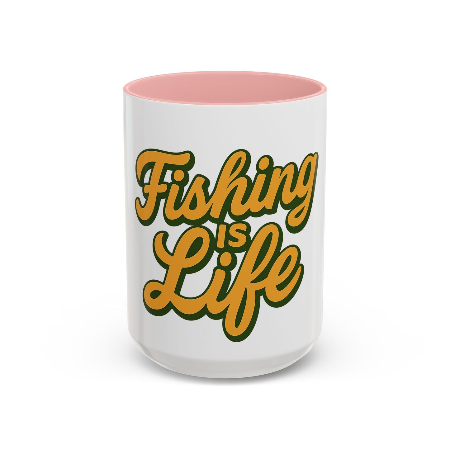 Fishing Is Life Coffee Mug – Perfect for Anglers, Unique Gift for Fishing Lovers, Campfire and Outdoor Adventures