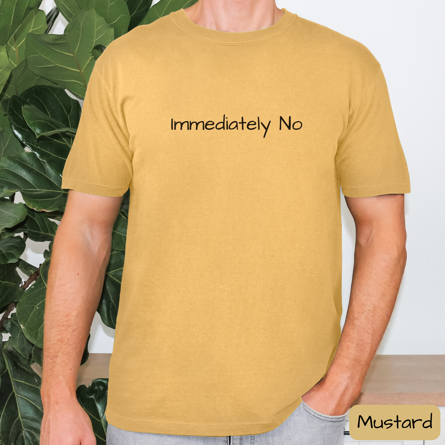 Immediately No Shirt – Funny Sarcastic T-Shirt for Adults with Attitude, Trending Tee