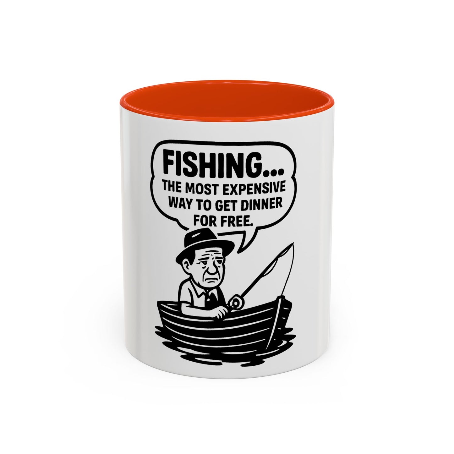 Humorous Fishing Mug - Perfect Gift for Anglers, Coffee Lovers, Father's Day, Unique Kitchen Decor, Fishing Quotes, Fishing is Life