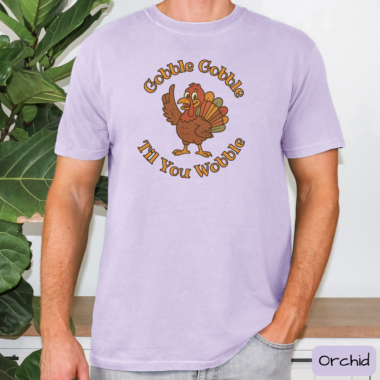 Gobble Gobble Til You Wobble Funny Thanksgiving Turkey Shirt, Trending Tee