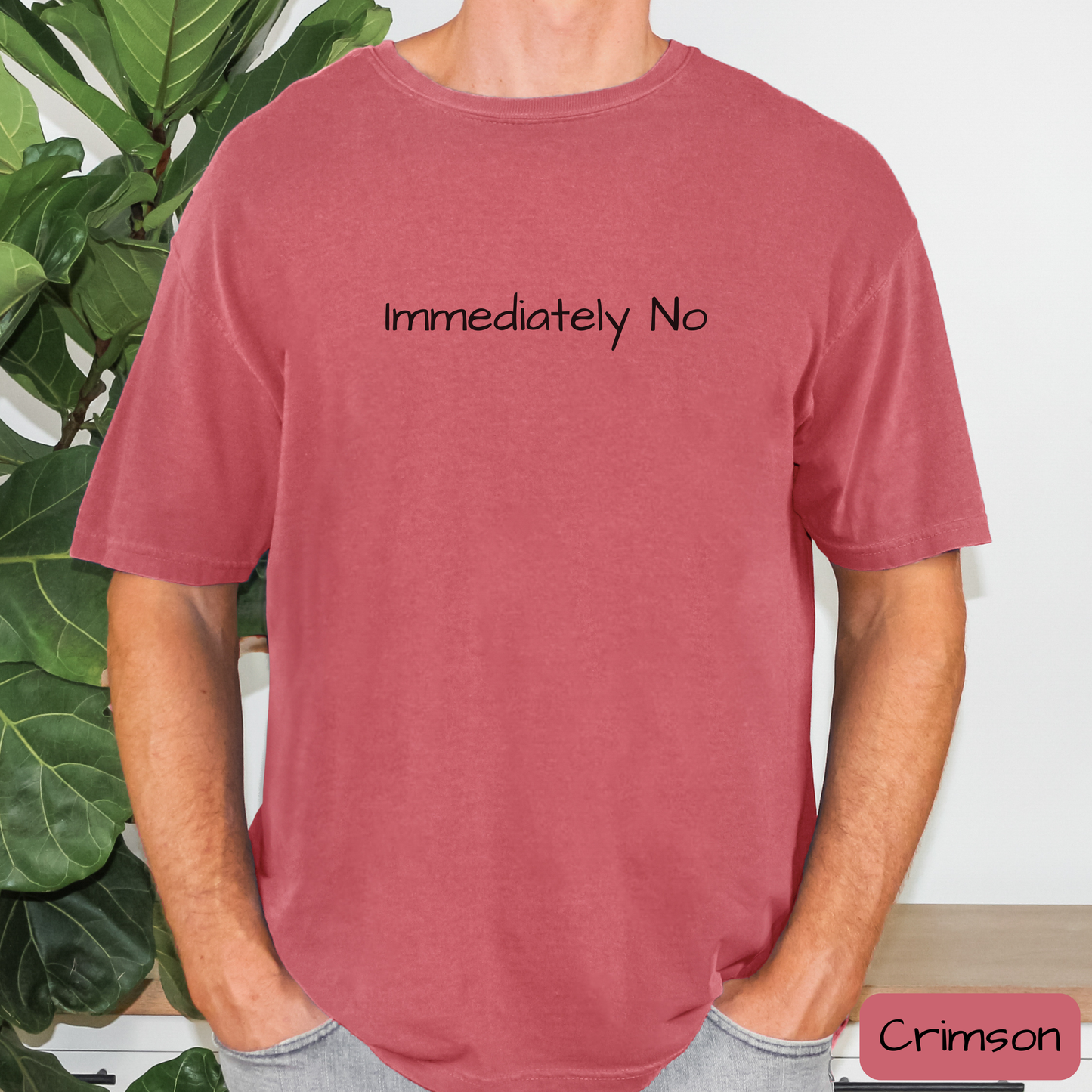 Immediately No Shirt – Funny Sarcastic T-Shirt for Adults with Attitude, Trending Tee