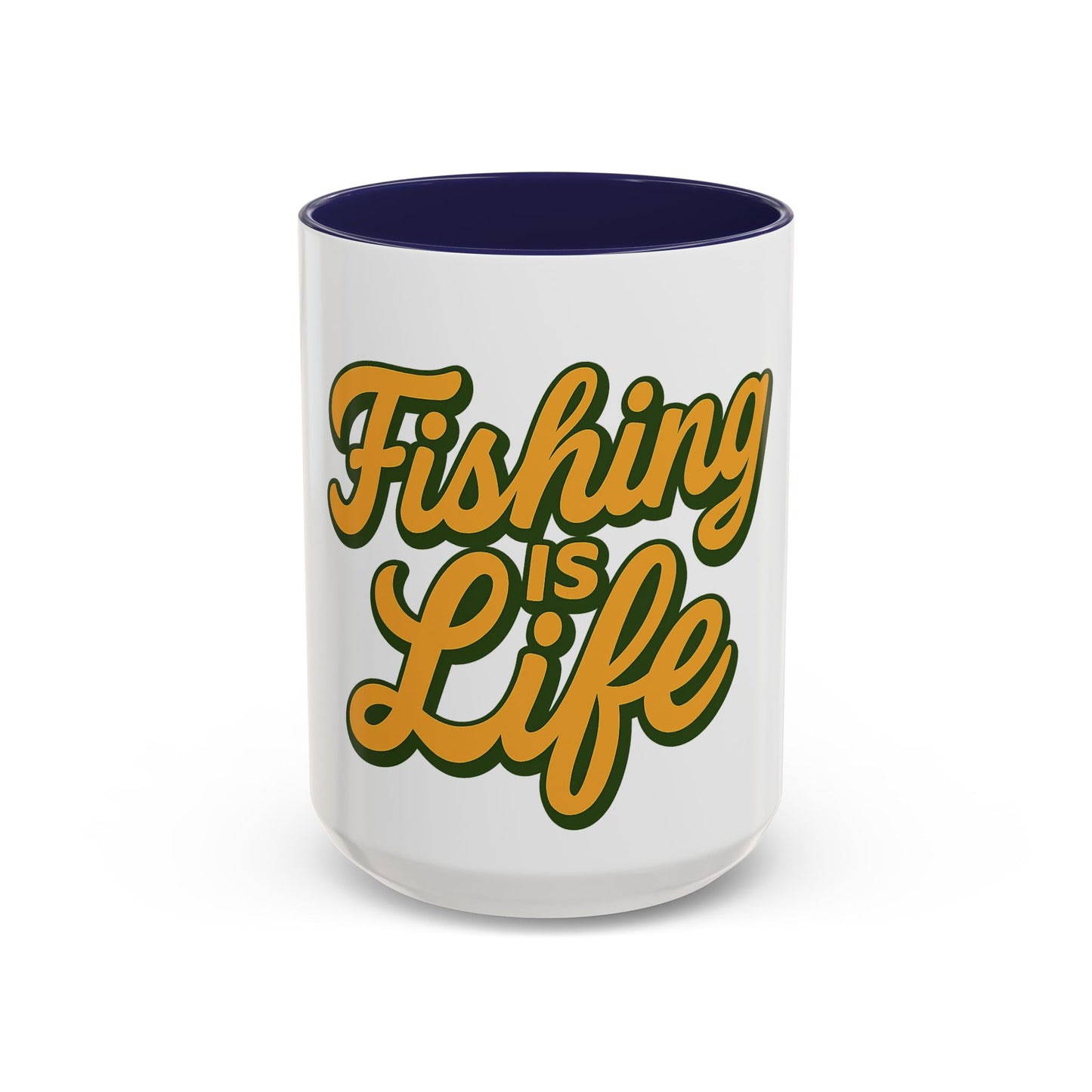 Fishing Is Life Coffee Mug – Perfect for Anglers, Unique Gift for Fishing Lovers, Campfire and Outdoor Adventures