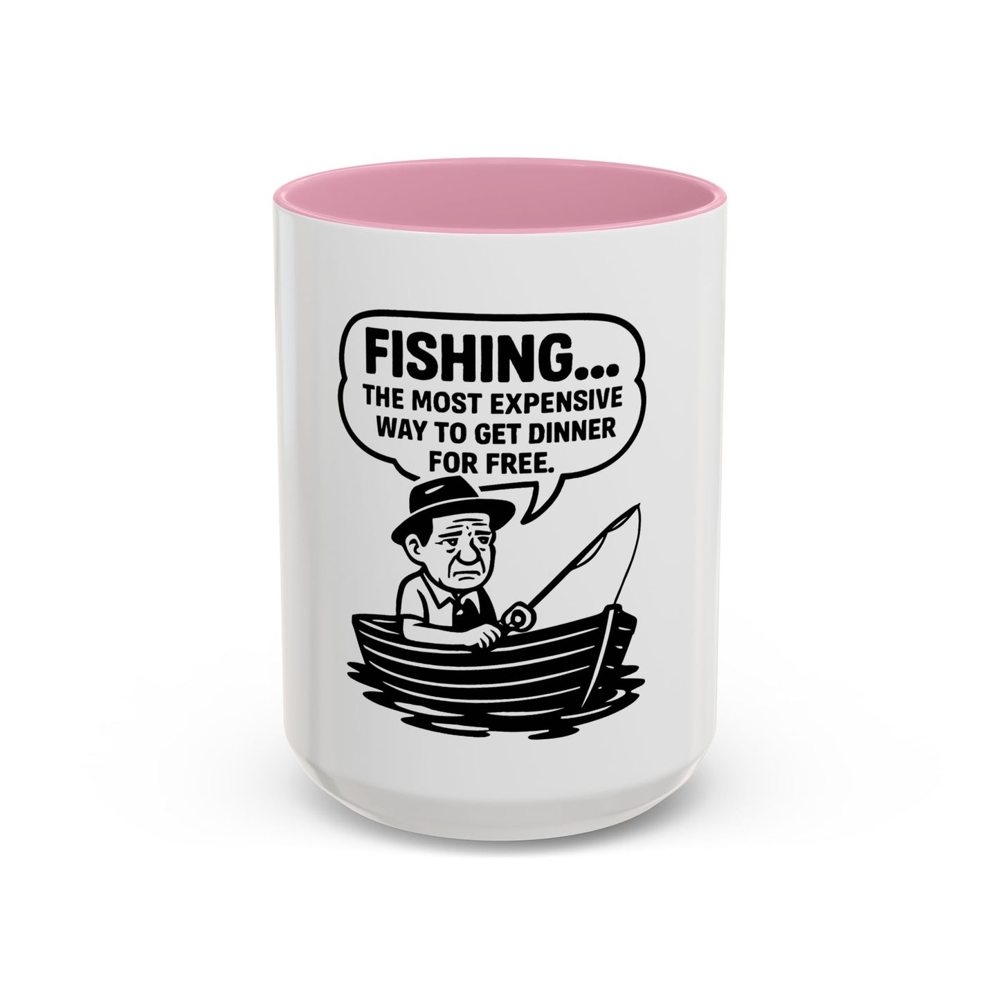 Humorous Fishing Mug - Perfect Gift for Anglers, Coffee Lovers, Father's Day, Unique Kitchen Decor, Fishing Quotes, Fishing is Life
