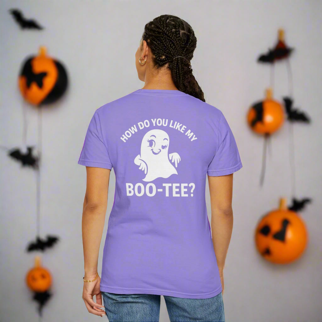 Funny Ghost Halloween Shirt | How Do You Like My Boo-Tee | Cute Spooky Tee, October Costume Party Shirt, Punny Ghost Shirt
