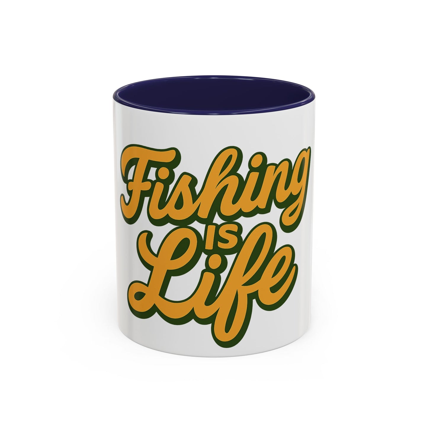 Fishing Is Life Coffee Mug – Perfect for Anglers, Unique Gift for Fishing Lovers, Campfire and Outdoor Adventures