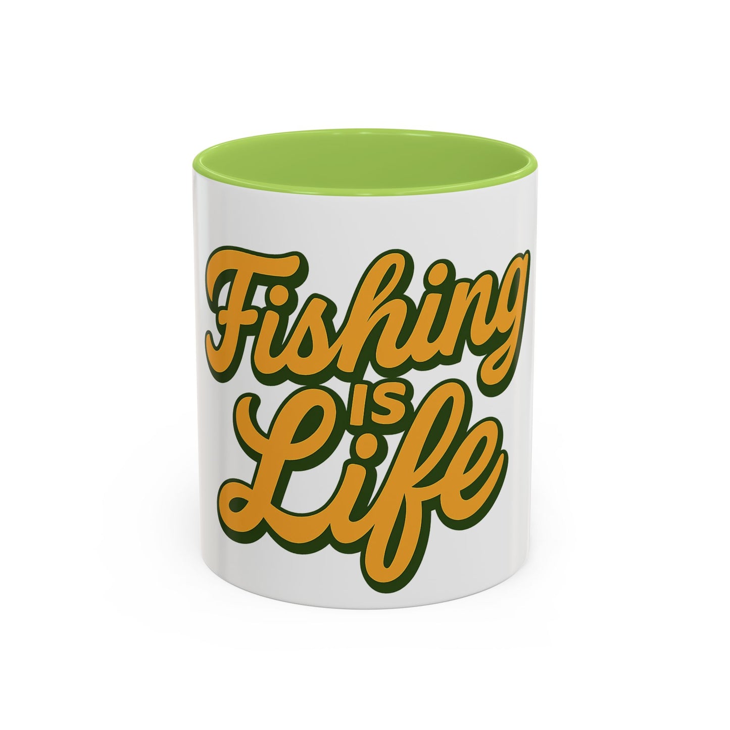 Fishing Is Life Coffee Mug – Perfect for Anglers, Unique Gift for Fishing Lovers, Campfire and Outdoor Adventures