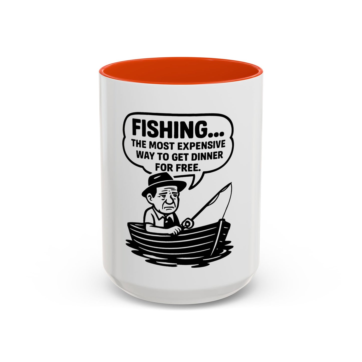 Humorous Fishing Mug - Perfect Gift for Anglers, Coffee Lovers, Father's Day, Unique Kitchen Decor, Fishing Quotes, Fishing is Life