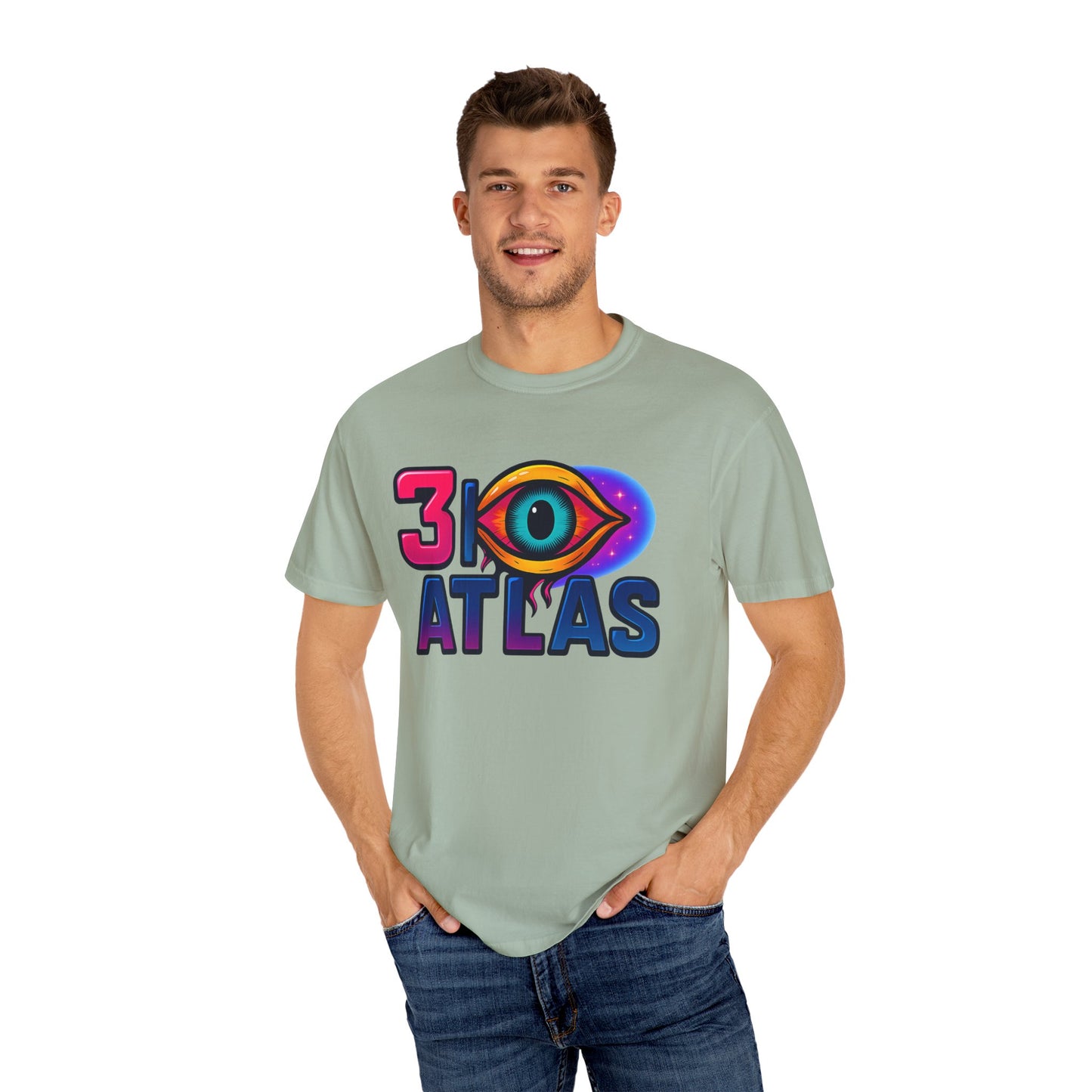 3i/Atlas Graphic Tee – Cosmic Alien Eye Shirt, Trippy Space T-Shirt, Space Enthusiast, Trending,