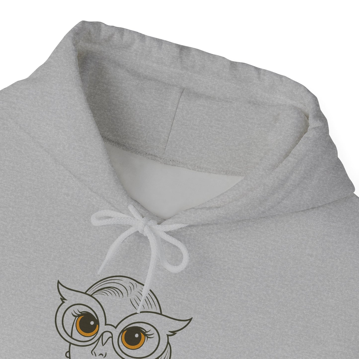 I Am a Hoot Hoodie | Funny Retro Owl Glasses Sweatshirt | Cozy Graphic Hoodie for Book Lovers and Teachers Feel Good