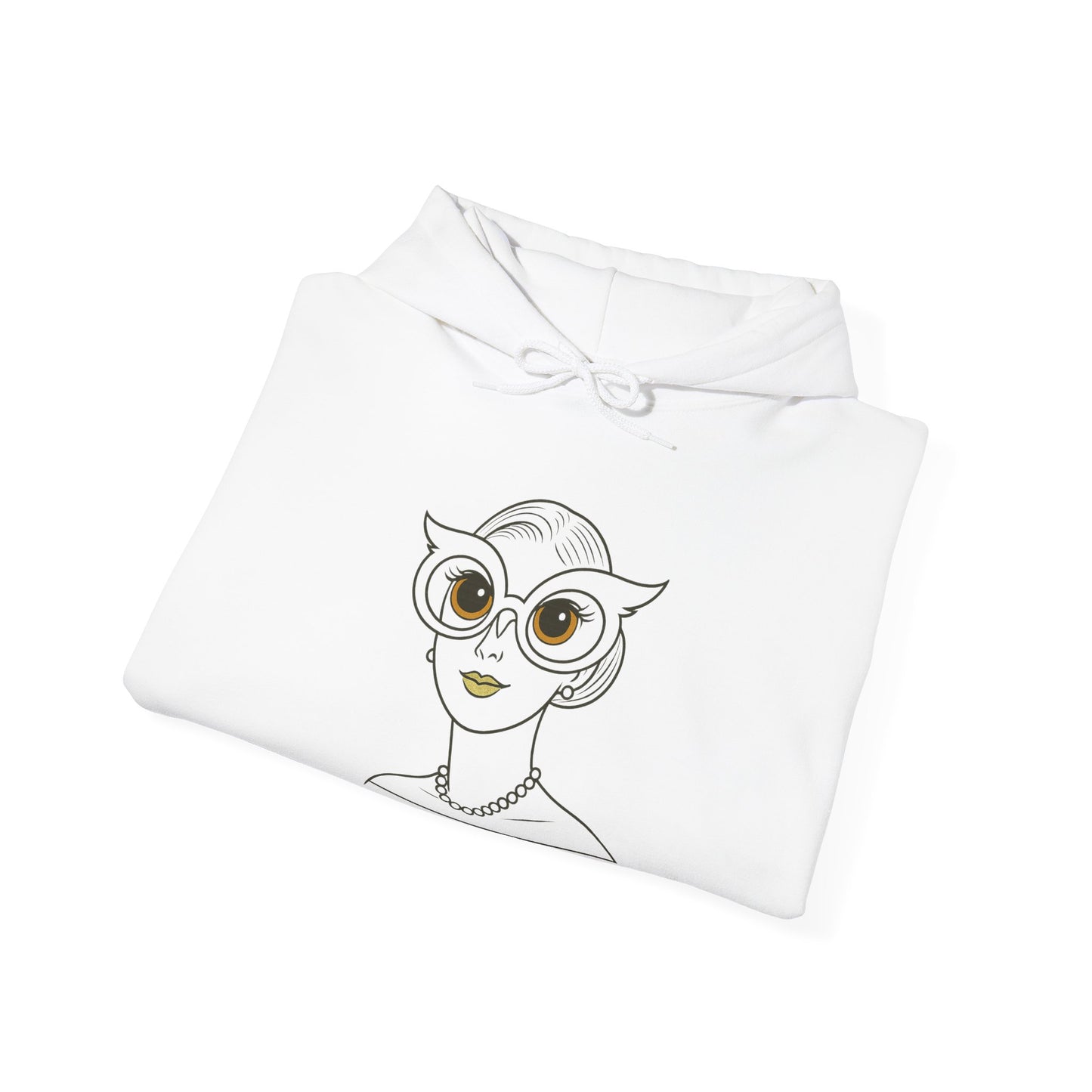 I Am a Hoot Hoodie | Funny Retro Owl Glasses Sweatshirt | Cozy Graphic Hoodie for Book Lovers and Teachers Feel Good