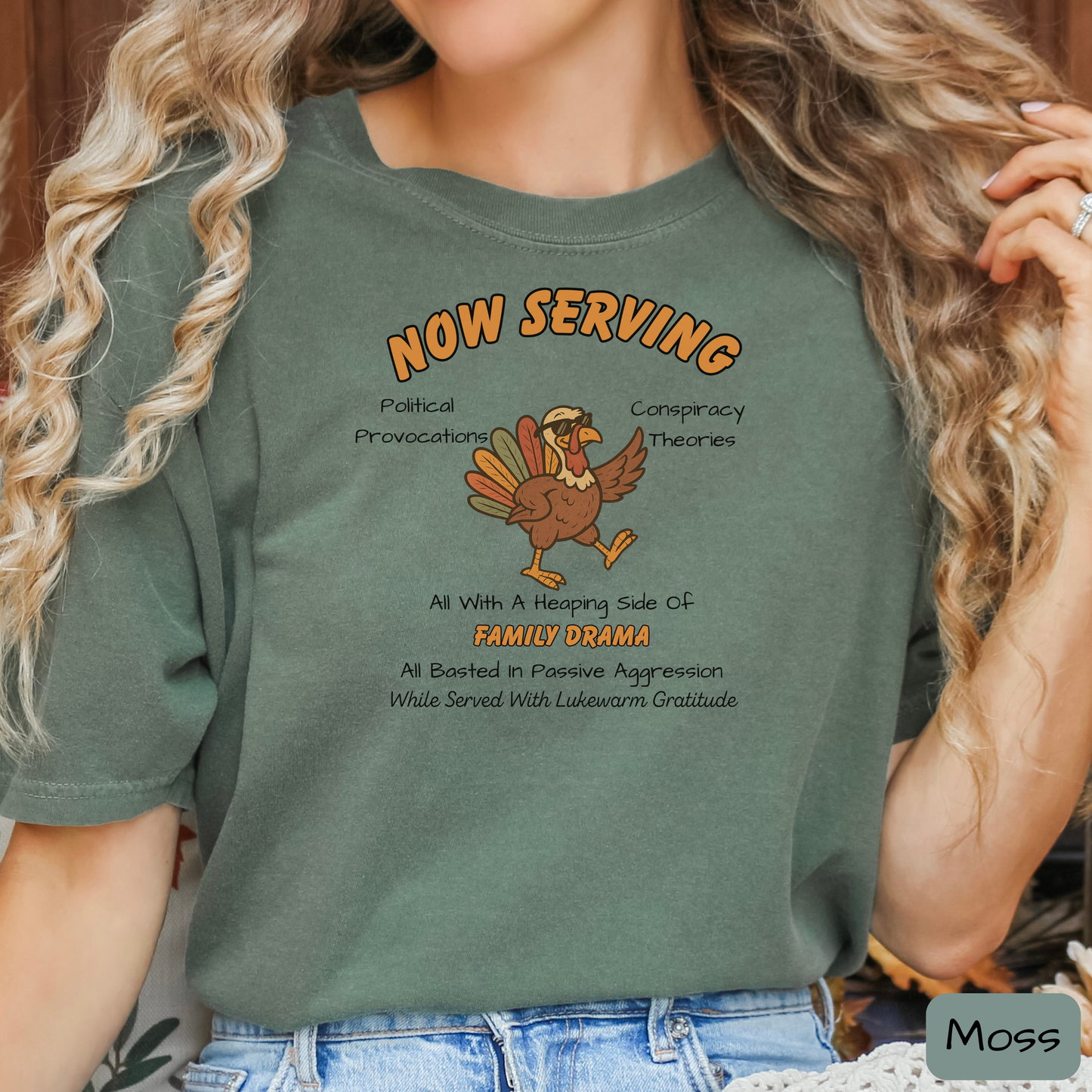 Family Drama Shirt – Funny Thanksgiving Tee for Adults, Trending T-Shirt