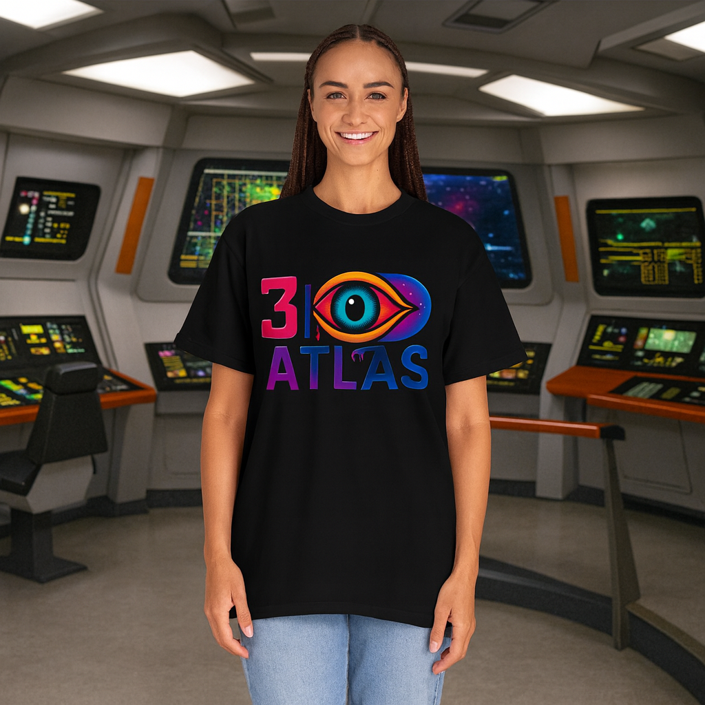 3i/Atlas Graphic Tee – Cosmic Alien Eye Shirt, Trippy Space T-Shirt, Space Enthusiast, Trending