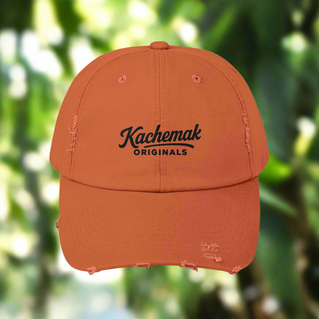 KO Distressed Cap, Bold Colors for Outdoor Lovers & Adventurers, Unique Cap & Gift, KO Select