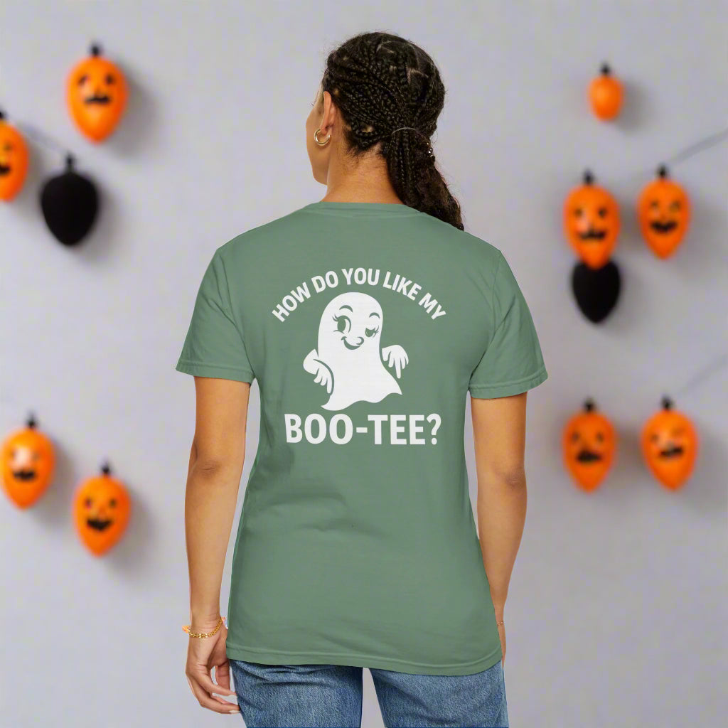 Funny Ghost Halloween Shirt | How Do You Like My Boo-Tee | Cute Spooky Tee, October Costume Party Shirt, Punny Ghost Shirt