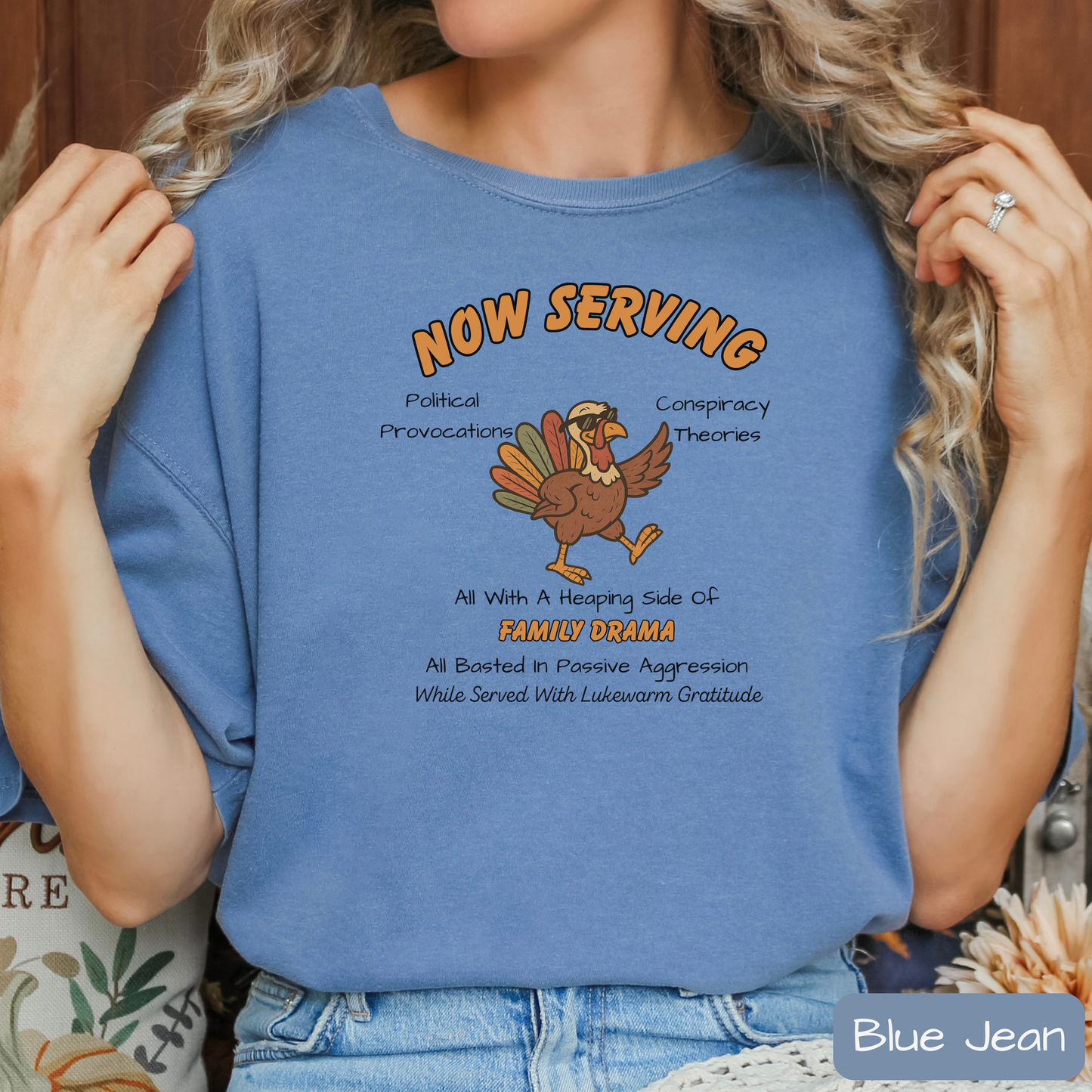 Family Drama Shirt – Funny Thanksgiving Tee for Adults, Trending T-Shirt