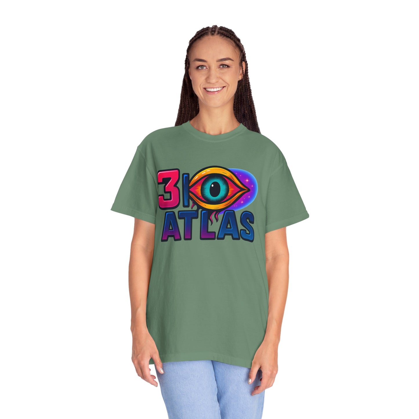 3i/Atlas Graphic Tee – Cosmic Alien Eye Shirt, Trippy Space T-Shirt, Space Enthusiast, Trending,