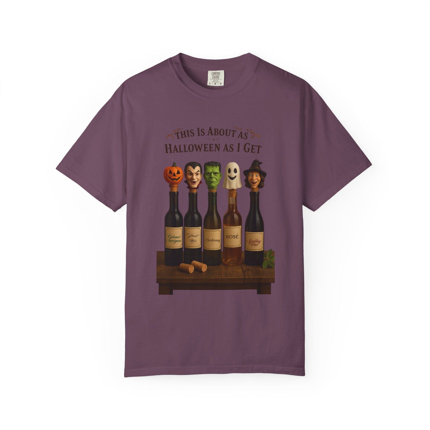Funny Halloween Wine Shirt, Spooky Cork Crew Tee for Wine Lovers, Witchy Wine Humor, Fall Party Gift, Halloween Gift for Her