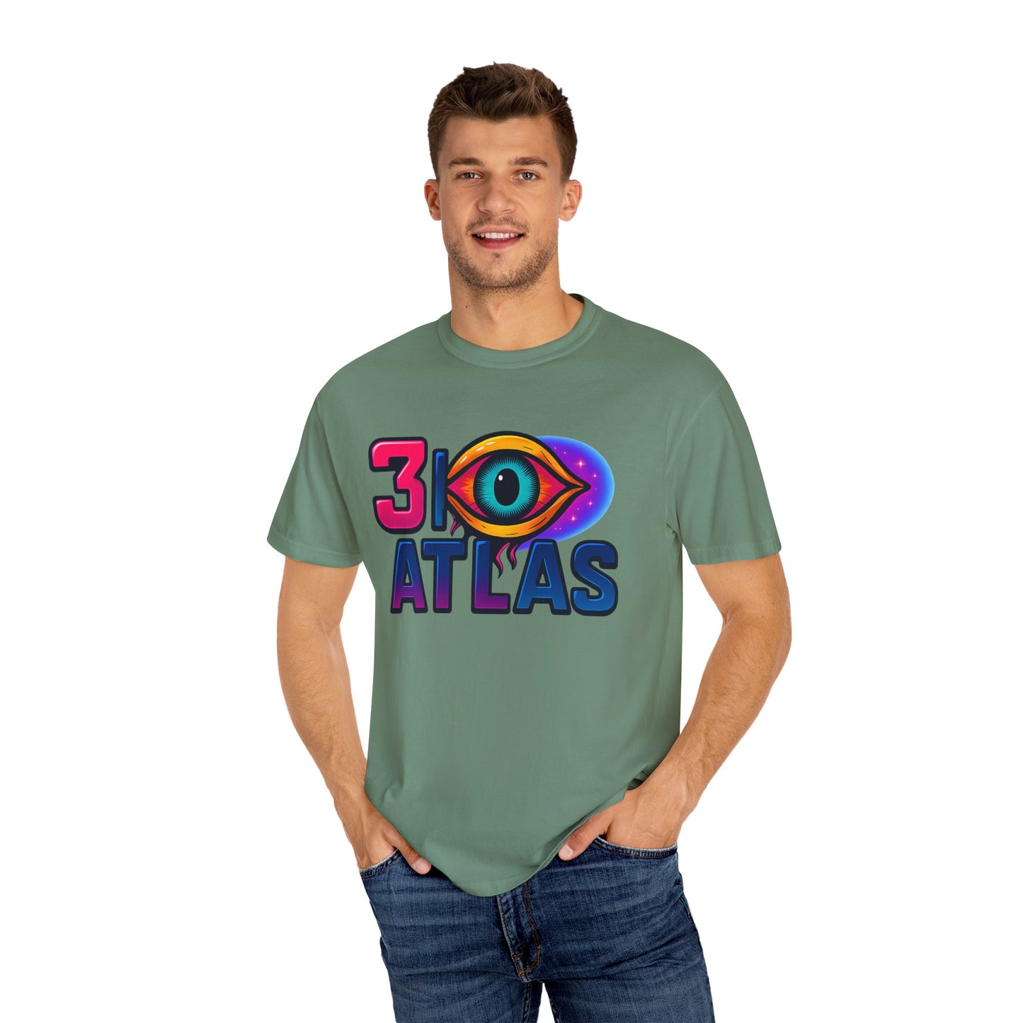 3i/Atlas Graphic Tee – Cosmic Alien Eye Shirt, Trippy Space T-Shirt, Space Enthusiast, Trending,