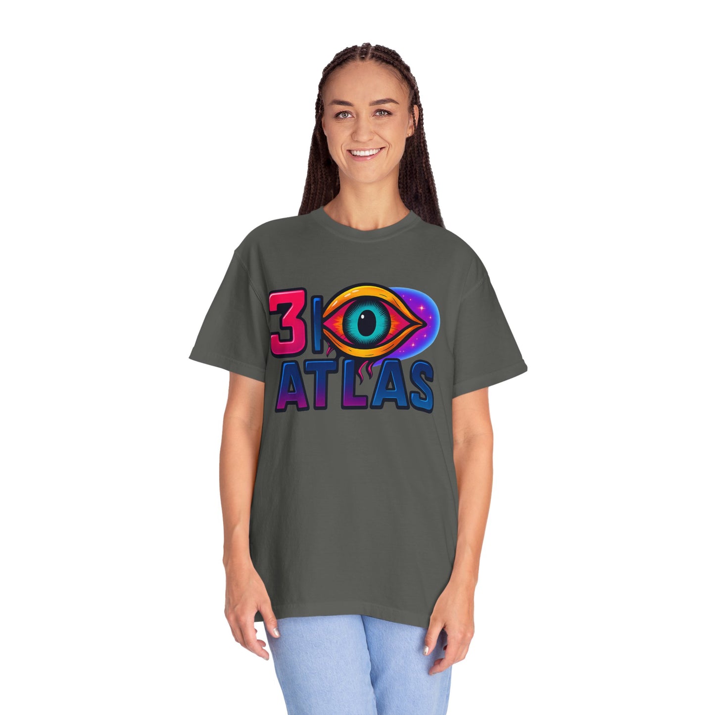 3i/Atlas Graphic Tee – Cosmic Alien Eye Shirt, Trippy Space T-Shirt, Space Enthusiast, Trending,