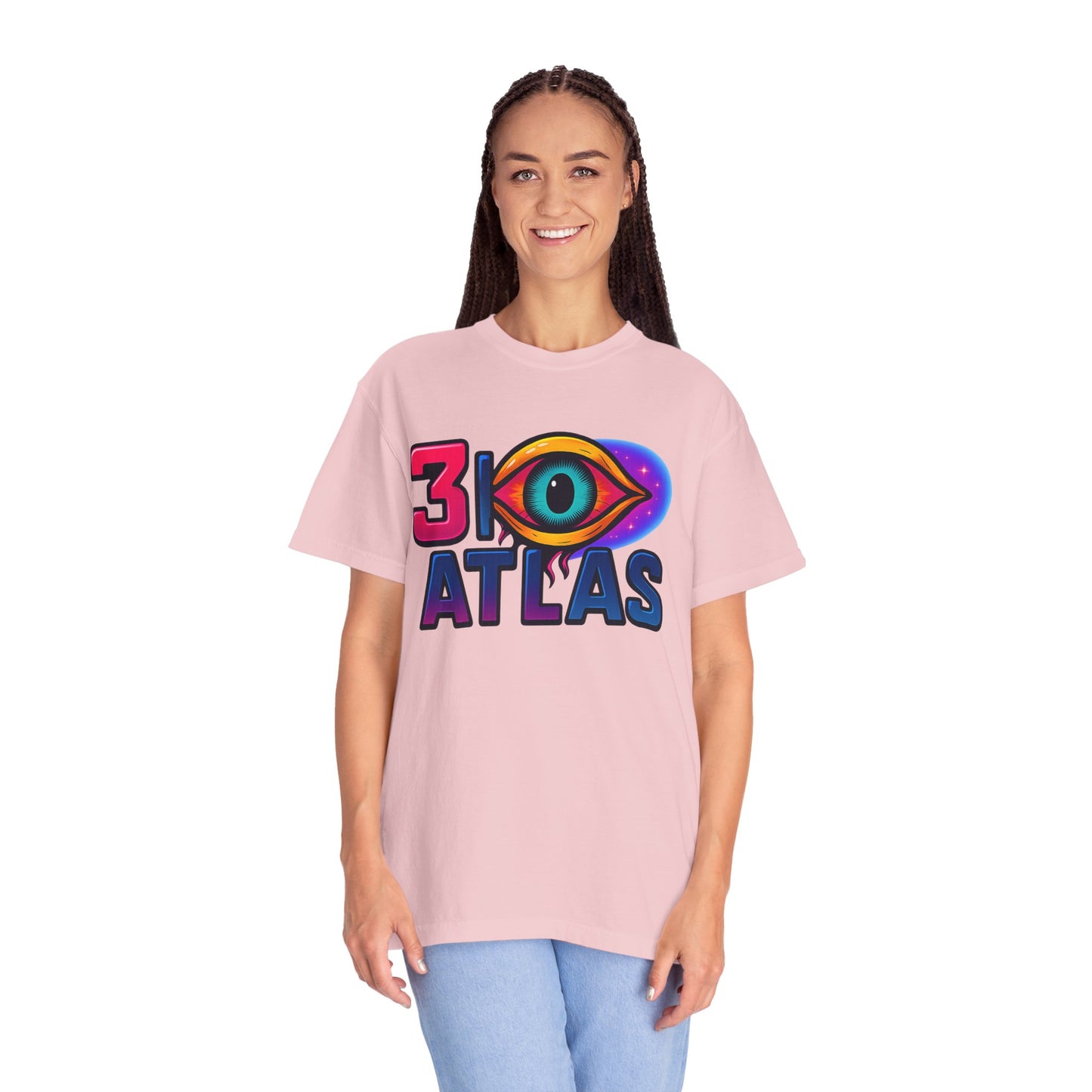 3i/Atlas Graphic Tee – Cosmic Alien Eye Shirt, Trippy Space T-Shirt, Space Enthusiast, Trending,