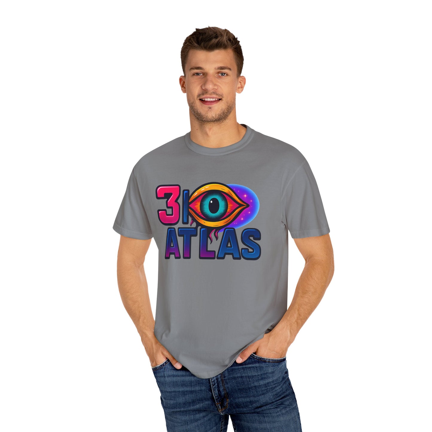 3i/Atlas Graphic Tee – Cosmic Alien Eye Shirt, Trippy Space T-Shirt, Space Enthusiast, Trending,