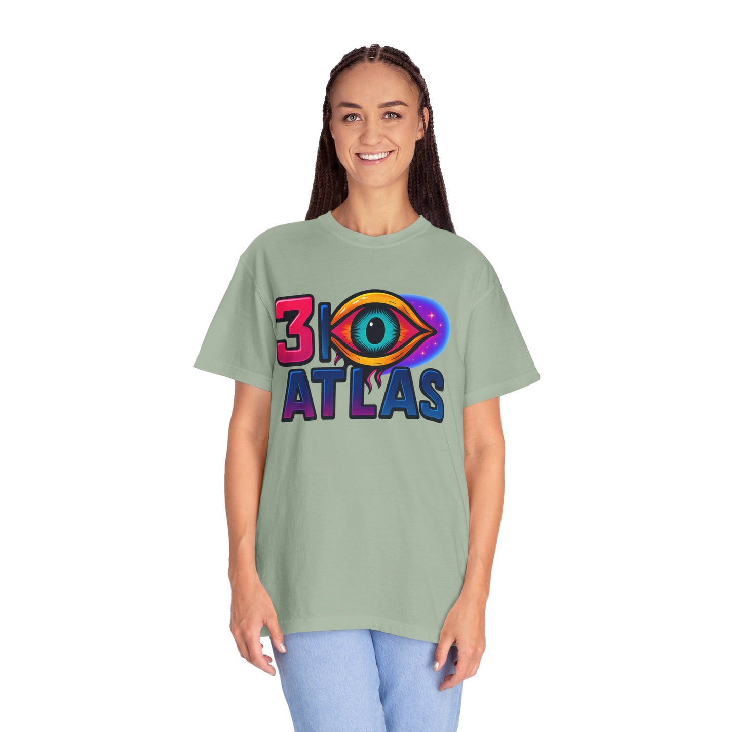 3i/Atlas Graphic Tee – Cosmic Alien Eye Shirt, Trippy Space T-Shirt, Space Enthusiast, Trending,