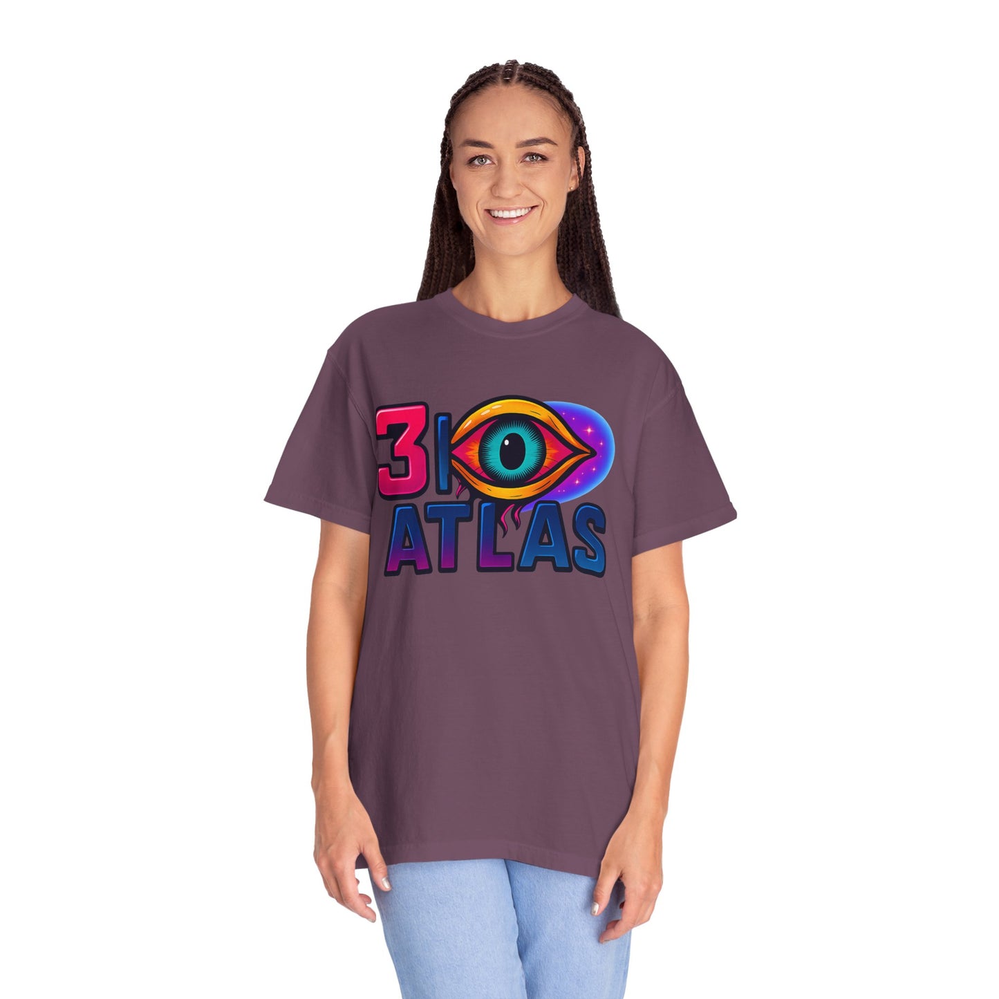 3i/Atlas Graphic Tee – Cosmic Alien Eye Shirt, Trippy Space T-Shirt, Space Enthusiast, Trending,