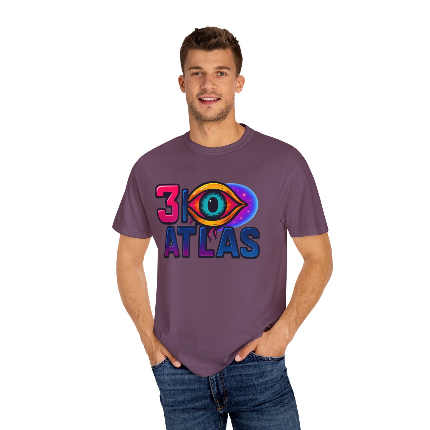 3i/Atlas Graphic Tee – Cosmic Alien Eye Shirt, Trippy Space T-Shirt, Space Enthusiast, Trending,