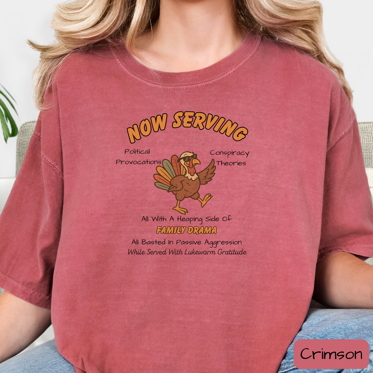 Family Drama Shirt – Funny Thanksgiving Tee for Adults, Trending T-Shirt