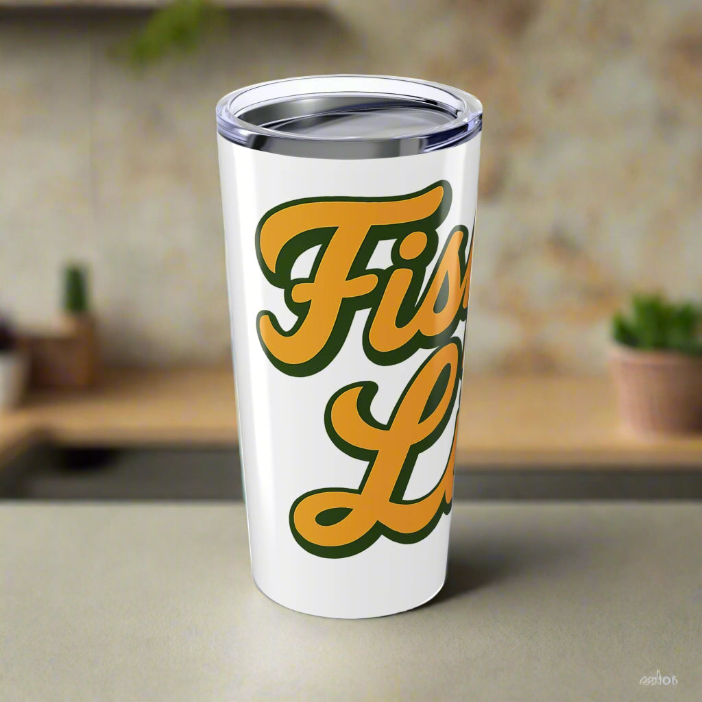 Fishing is Life Tumbler 20oz | Perfect for Outdoors, Sport Fishing, Summer Themes, Unique Gift for Fishing Lovers, Durable Travel Mug