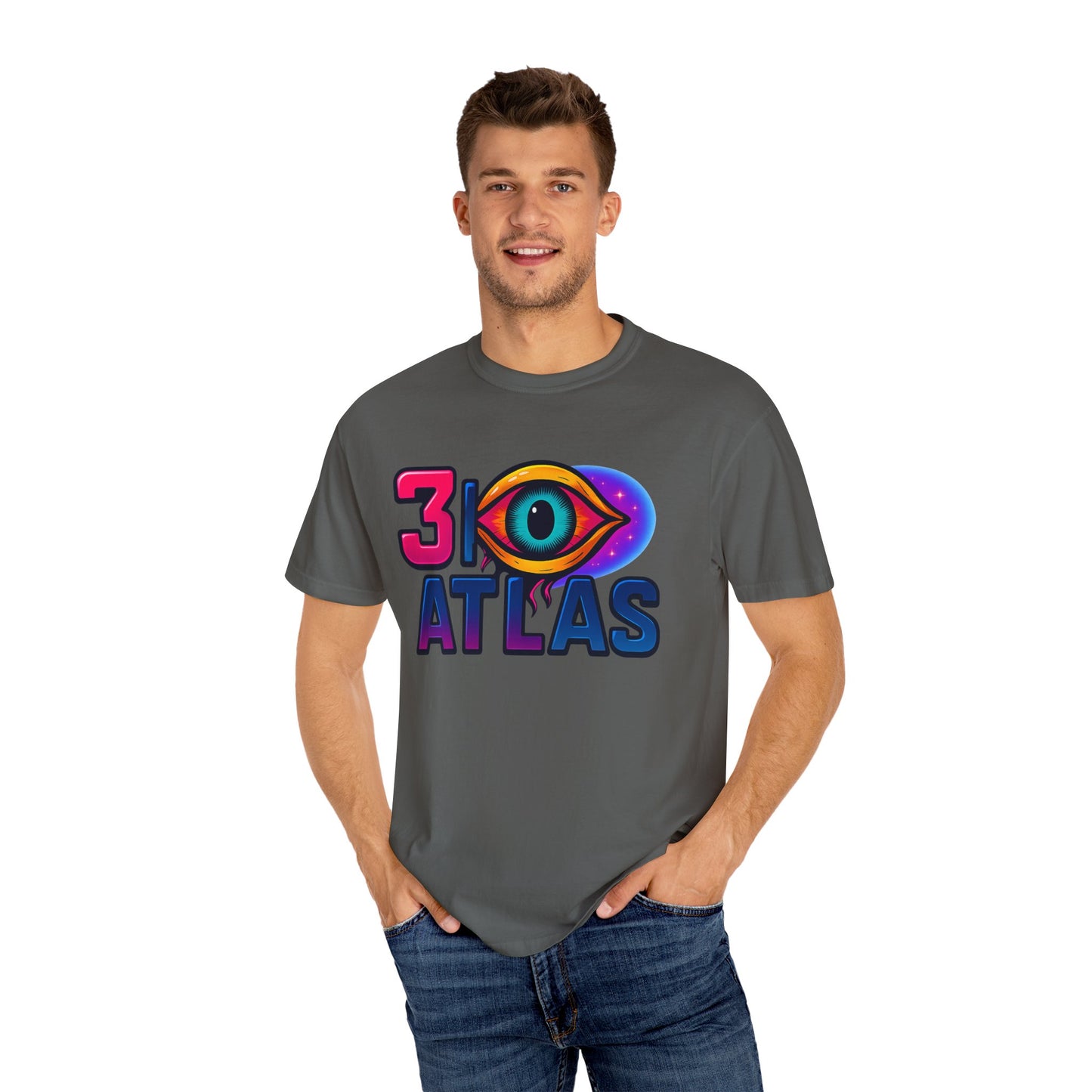 3i/Atlas Graphic Tee – Cosmic Alien Eye Shirt, Trippy Space T-Shirt, Space Enthusiast, Trending,