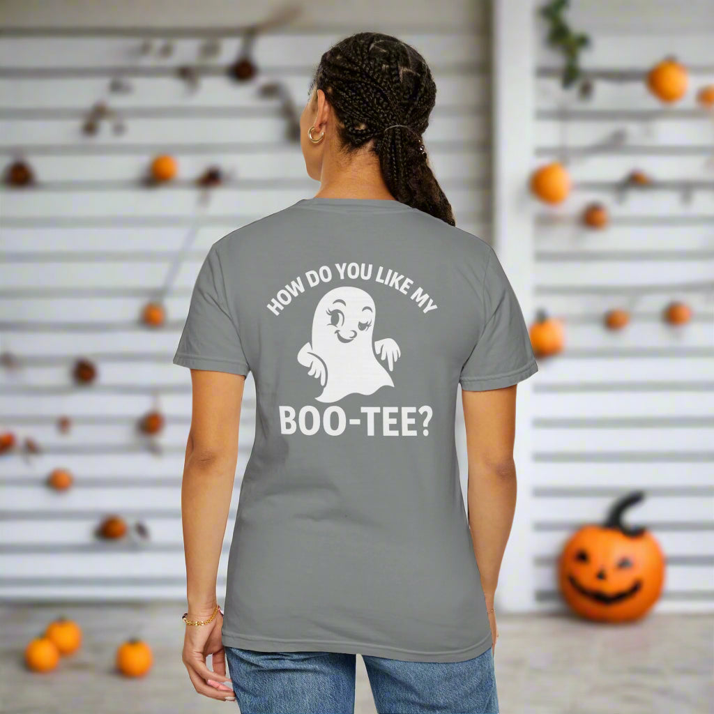 Funny Ghost Halloween Shirt | How Do You Like My Boo-Tee | Cute Spooky Tee, October Costume Party Shirt, Punny Ghost Shirt