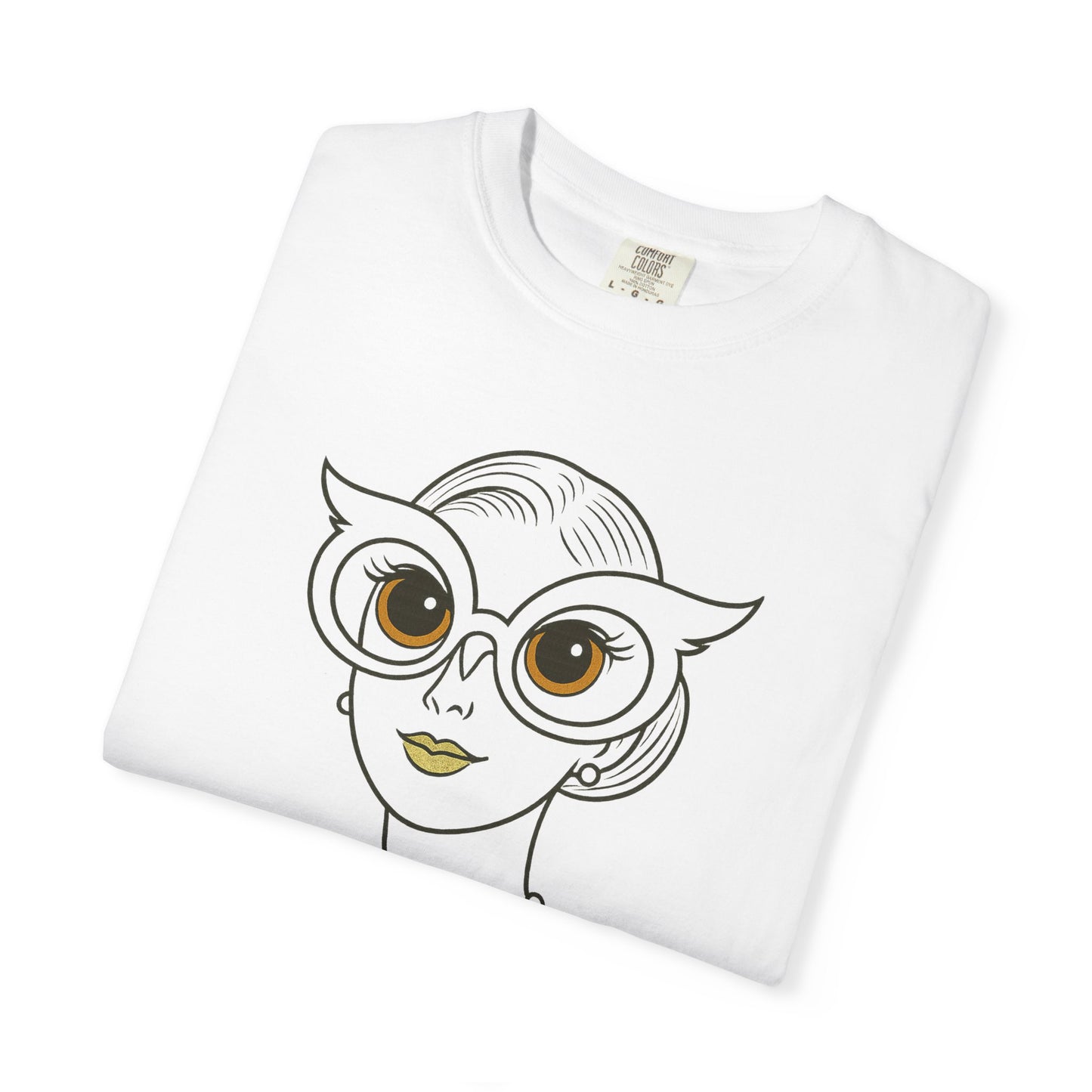 I Am a Hoot T-Shirt | Funny Retro Owl Glasses Tee | Quirky Graphic Shirt for Book Lovers and Teachers Feel Good