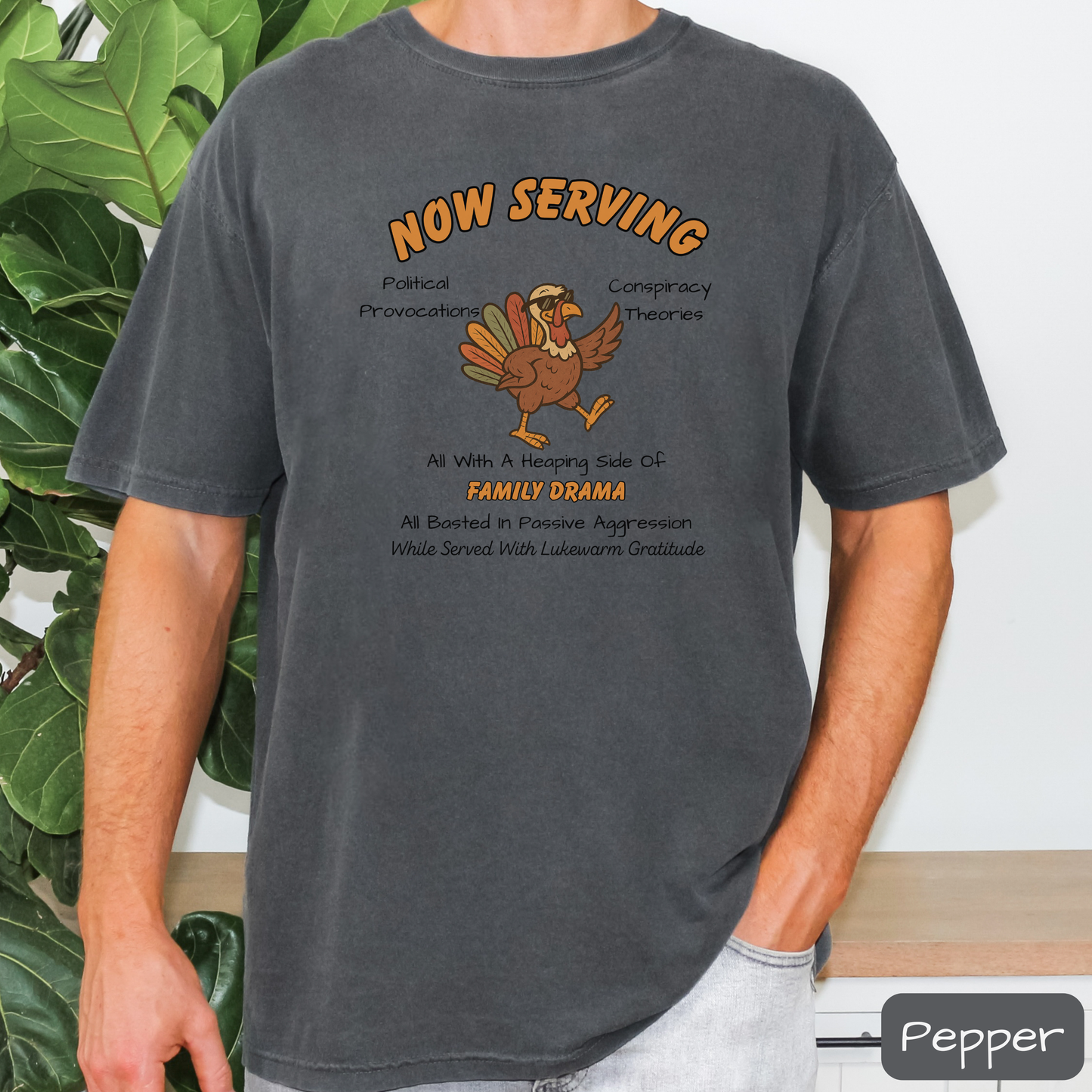 Family Drama Shirt – Funny Thanksgiving Tee for Adults, Trending T-Shirt