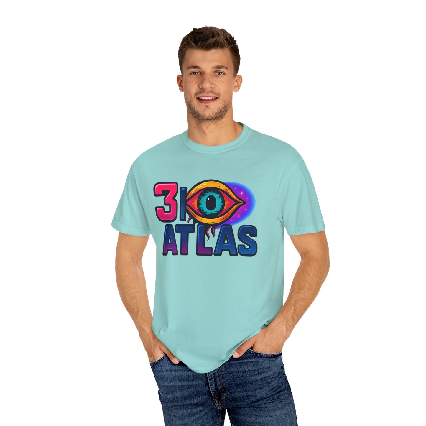 3i/Atlas Graphic Tee – Cosmic Alien Eye Shirt, Trippy Space T-Shirt, Space Enthusiast, Trending,