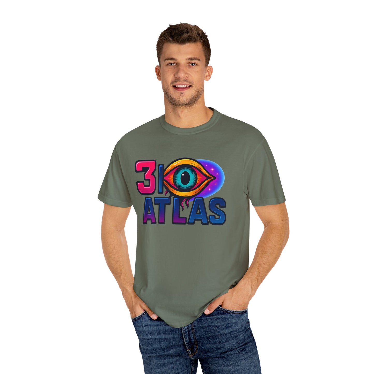 3i/Atlas Graphic Tee – Cosmic Alien Eye Shirt, Trippy Space T-Shirt, Space Enthusiast, Trending,