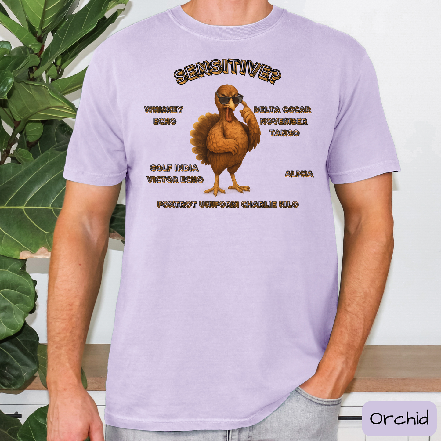 Sensitive Turkey We Don't Give a .... Shirt, Funny Thanksgiving Tee, WDGAF, Trending T-Shirt