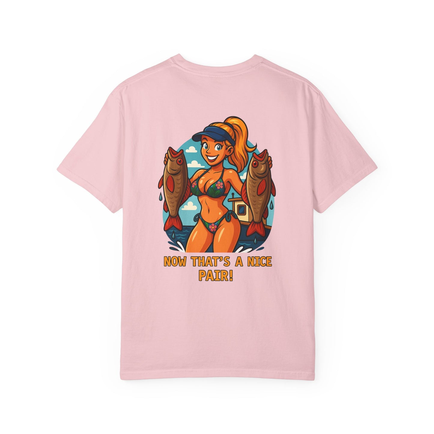 Now That's a Nice Pair Tee, Funny Fish Shirt for Anglers or Fishing Fanatic, Humor T-Shirt Gift for Boat Captains, Gifts for Him, Meme Series